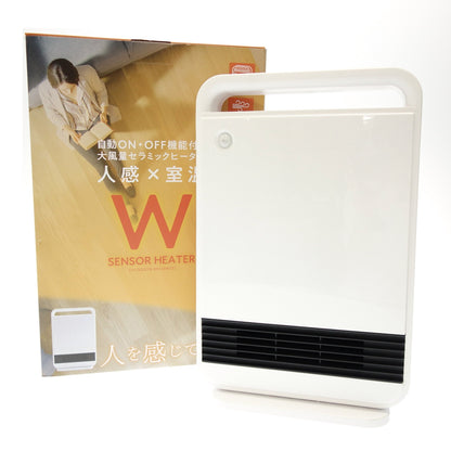 Very good condition ◆ THREEUP Large air volume ceramic heater W SENSOR HEATER CH-DQ2278 White with box THREEUP [] 