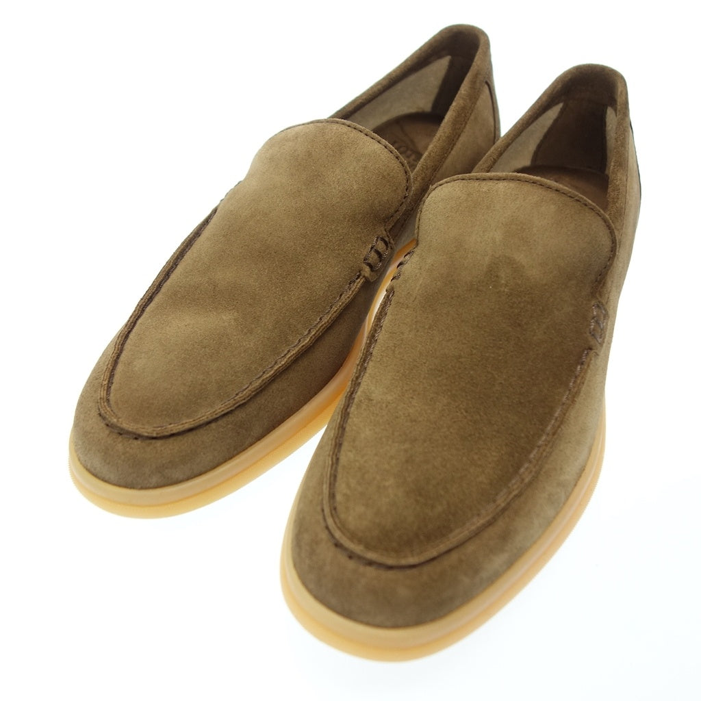 Unused ◆ LOTTUSSE Slip-ons T2438 Suede Men's Size 6.5 Brown LOTTUSSE [AFD14] 