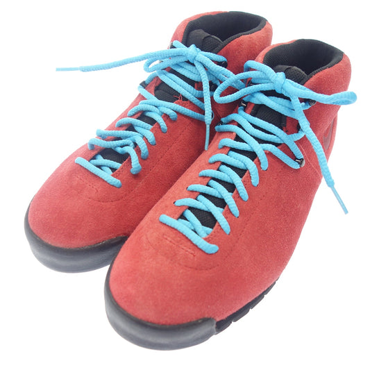 Like new ◆ Nike Air Magma High Cut Shoes Suede Specification Men's Red 27.5cm 370921-661 NIKE AIR MAGMA [AFC45] 