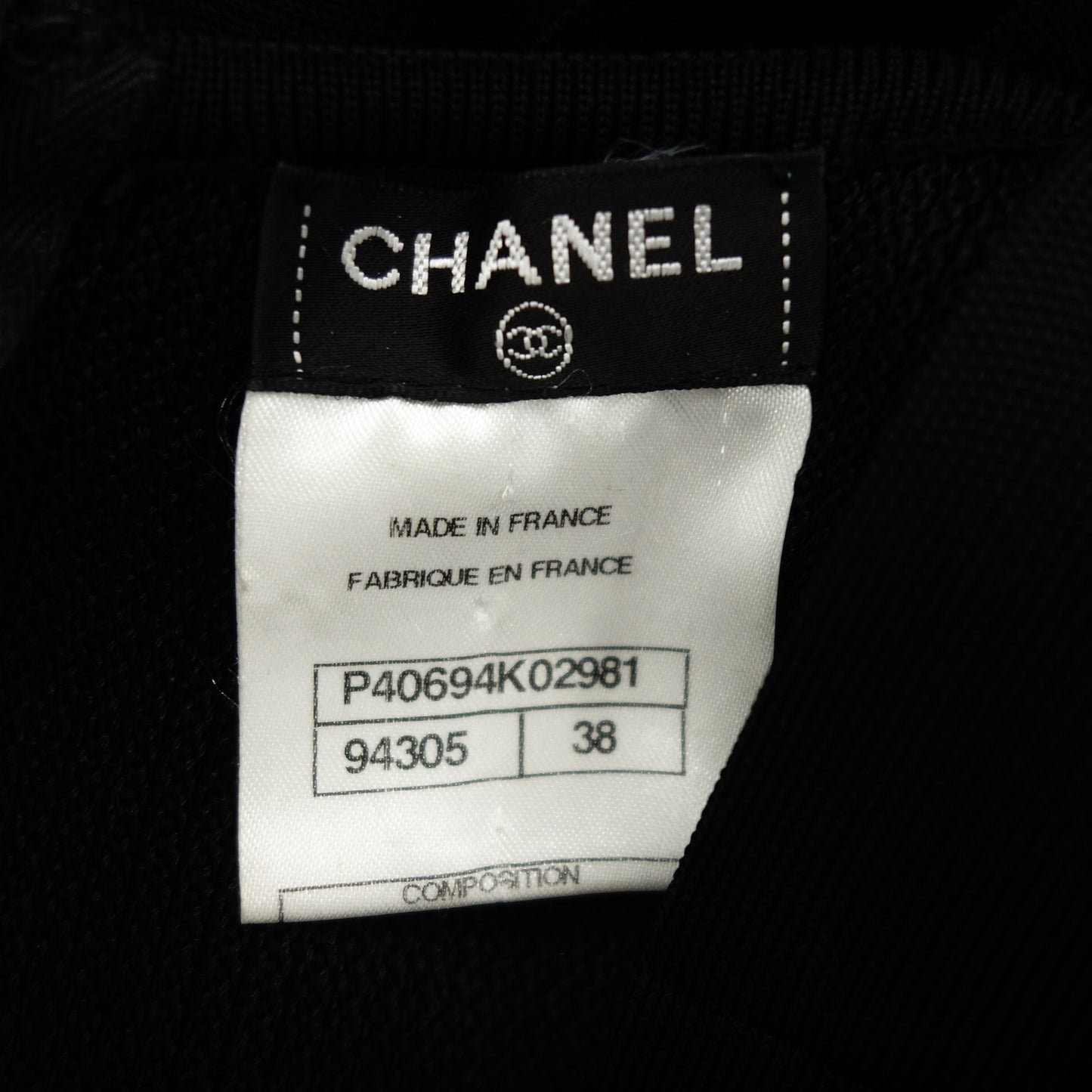CHANEL One Piece Dress Black Size 38 Women's CHANEL [AFB26] [Used] 