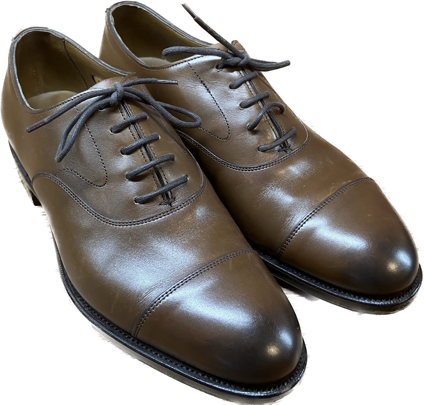 Like new◆Edward Green Lace-up Shoes Chelsea 202E Men's UK7E Brown EDWARD GREEN [LA] 