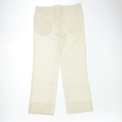 Used ◆Hermes denim pants cotton men's white size 44 HERMES [AFB24] 