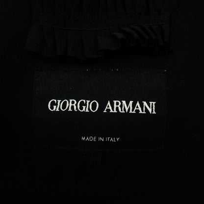 Giorgio Armani jacket 3 pockets ladies black 40 GIORGIO ARMANI [AFB15] [Used] 