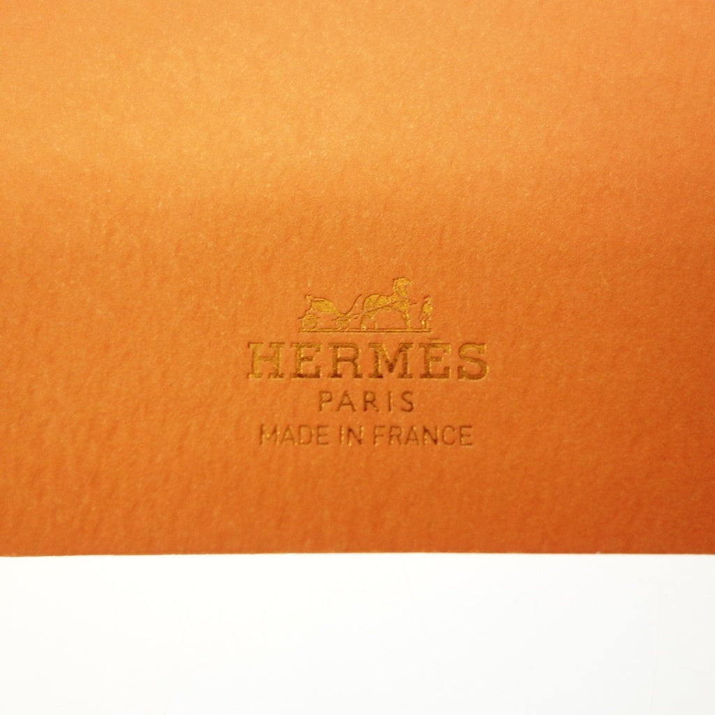 Like new◆Hermes sticky notes 3-piece set purple orange pink HERMES [AFI14] 