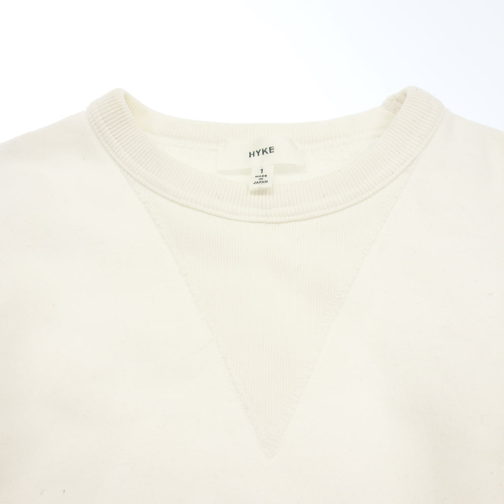 Good Condition◆Hike Sweat Pullover Cotton Women's White Size 1 HYKE [AFB16] 