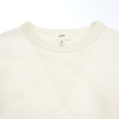 Good Condition◆Hike Sweat Pullover Cotton Women's White Size 1 HYKE [AFB16] 