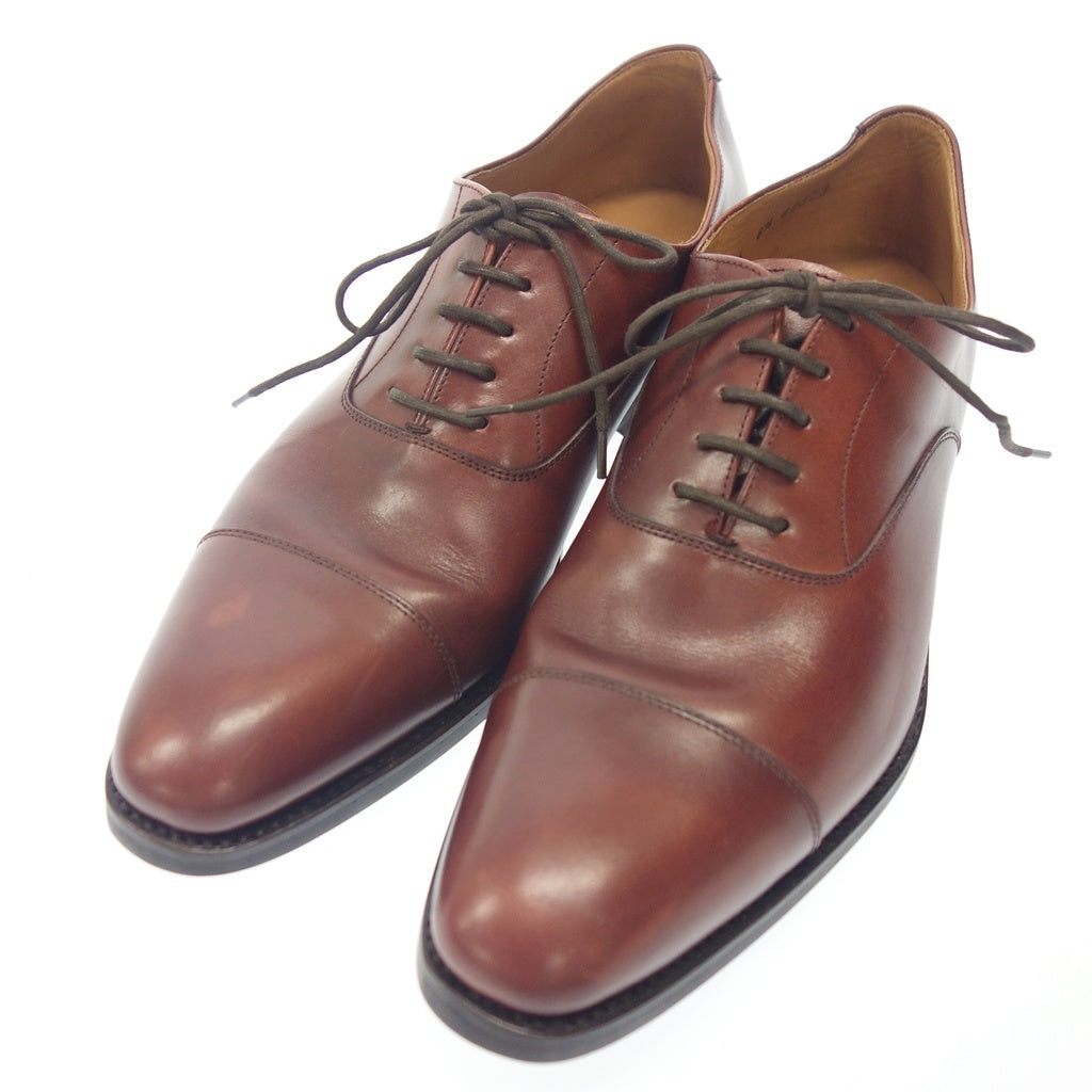 Good Condition ◆ Carmina Leather Shoes Straight Tip 80323 Men's Red Size 6.5 CARMINA [AFC31] 