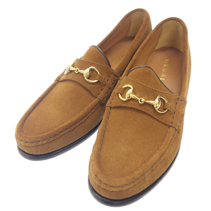 与新品一样◆Regal Bit Loafer 绒面革 44HR 棕色 27.0cm REGAL [LA] 