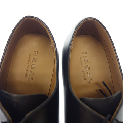 Very good condition ◆ Regal leather shoes plain toe W51B men's size 26.5 black REGAL [AFD6] 