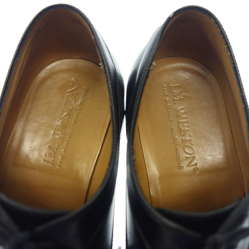 Used ◆JM Weston Leather Shoes Straight Tip 330 Men's Black 6E JMWESTON [LA] 