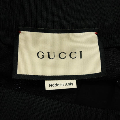 状况良好◆ Gucci 裙子平纹针织提花裙子 655183 女式 XS 黑色 GUCCI [AFB24] 