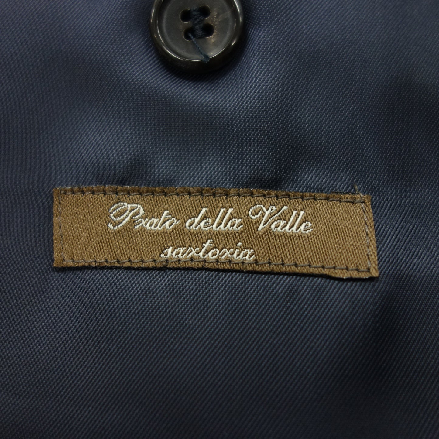 Very good condition◆PRATO DELLA VALLE Chester coat 26009F wool men's navy size 46 PRATO DELLA VALLE [AFB20] 