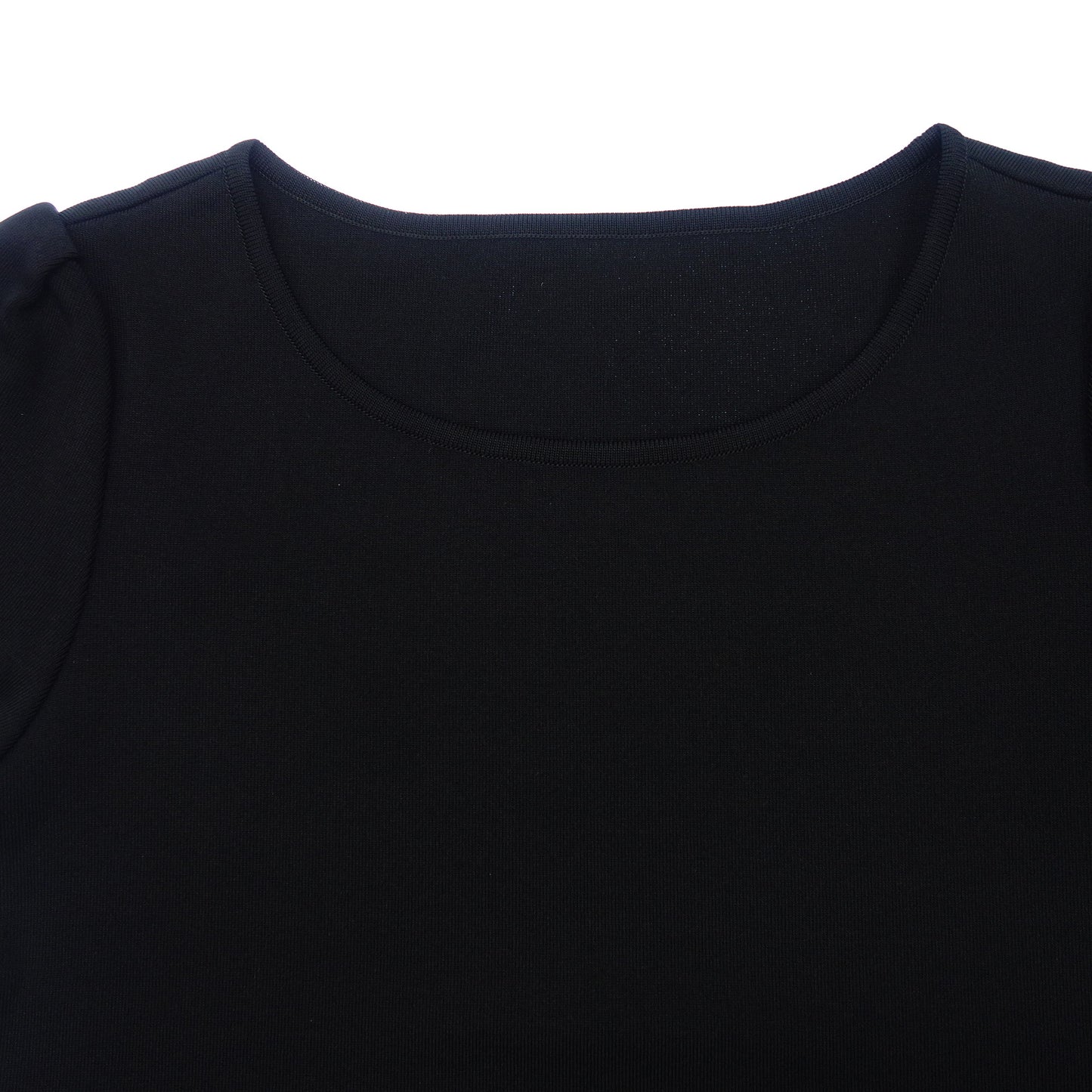 Very good condition ◆ FOXEY BOUTIQUE T-shirt Jelly Bean 41457 Women's Black Size 40 FOXEY BOUTIQUE [AFB31] 