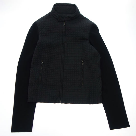 Very good condition◆Prada jacket quilted switching knit men's black 44 PRADA [AFA20] 