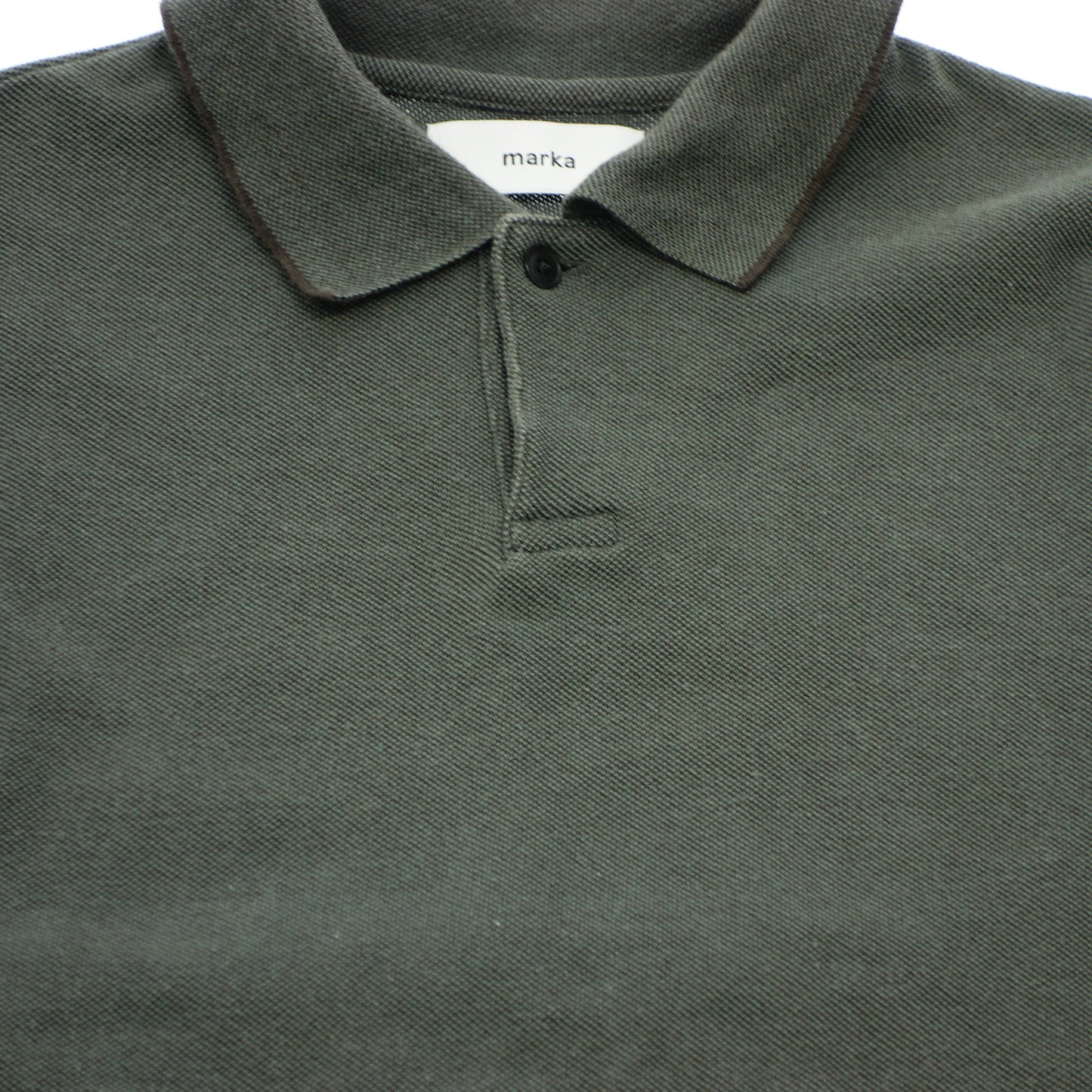 Markaware Polo 衫 22AW 男士深绿色 1 MARKAWARE [AFB8] [二手] 