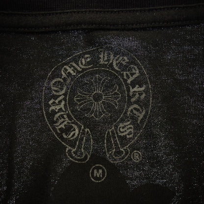 Good Condition◆CHROME HEARTS Long T-shirt Black Print Design Men's Size M CHROME HEARTS [AFB31] 