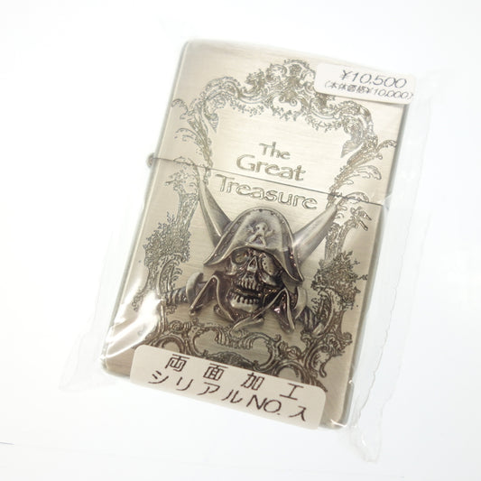 中古◆ジッポ― GREAT TREASURE 2007年製 シルバー ZIPPO【AFI15】