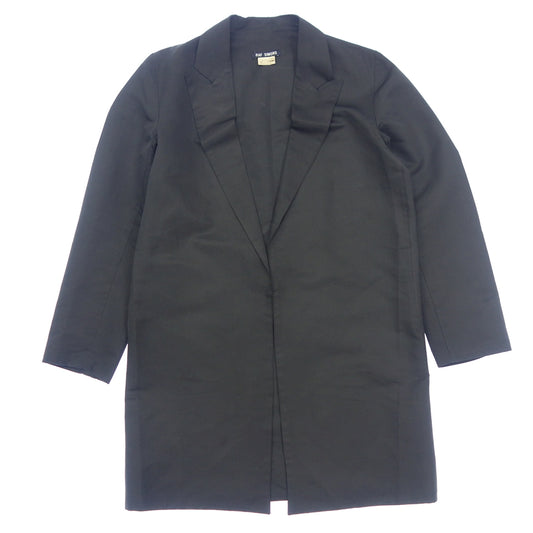 Good Condition◆Raf Simons Half Coat Lapel Archive Men's Black Size 50 RAF SIMONS [AFB4] 