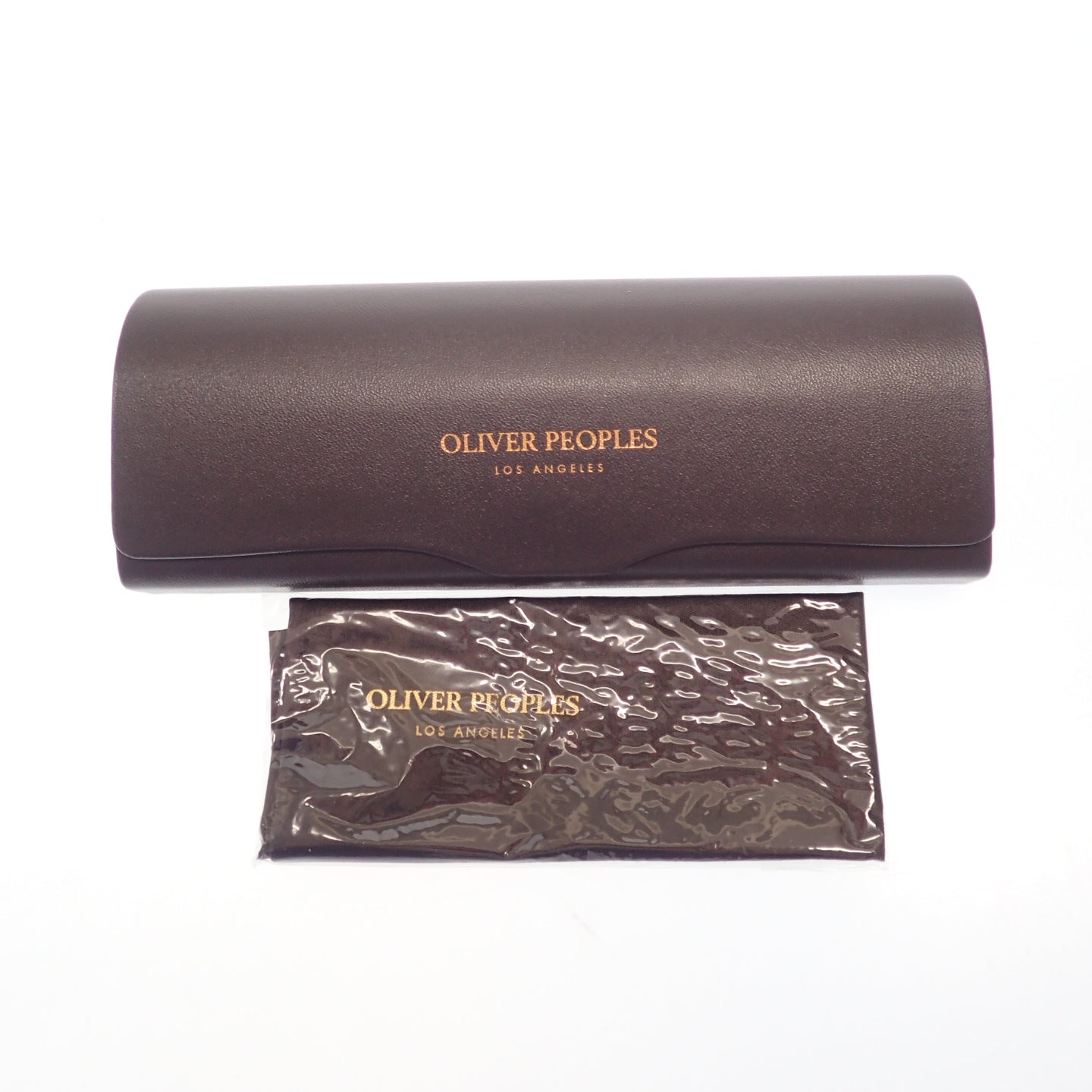 Like new ◆Oliver Peoples glasses Date glasses Hadley case included Black x Silver OLIVER PEOPLES [AFI10] 