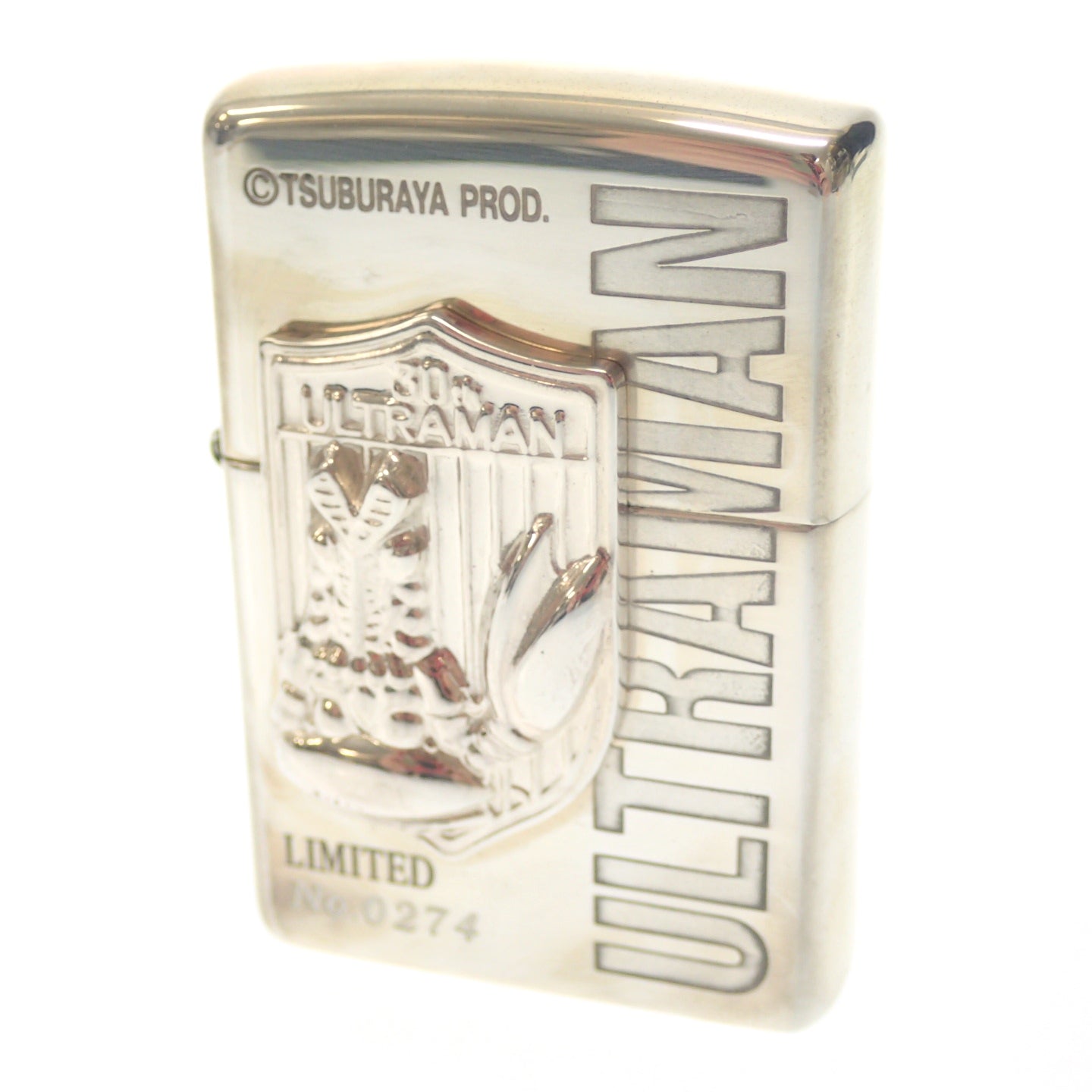 Zippo Ultraman Baltan Alien 1997 Silver with case Operation not confirmed ZIPPO [AFI18] [Used] 