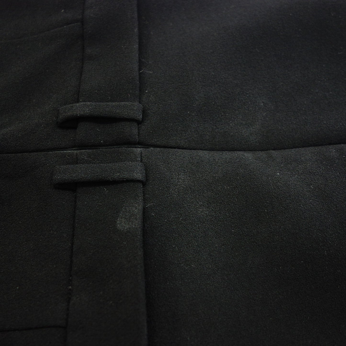 品相良好◆Saint Laurent 背带裤水钻 686267 22SS 女式黑色 40 码 SAINT LAURENT [AFB17] 