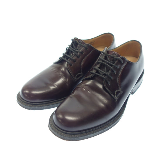 Good Condition◆Church Leather Shoes Plain Toe Five Cities Shannon Men's 60F Brown Church's [LA] 