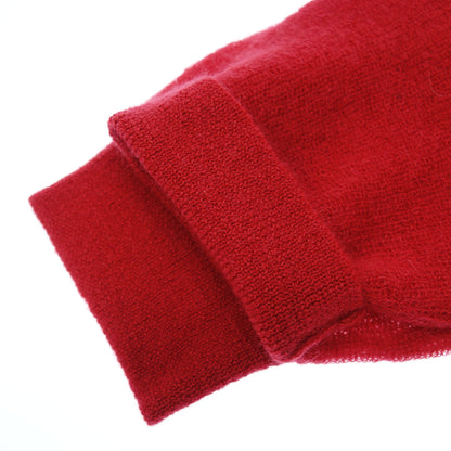 MaxMara Studio Knit Sweater Short Sleeve Wool Red Women's MaxMara [AFB42] [Used] 