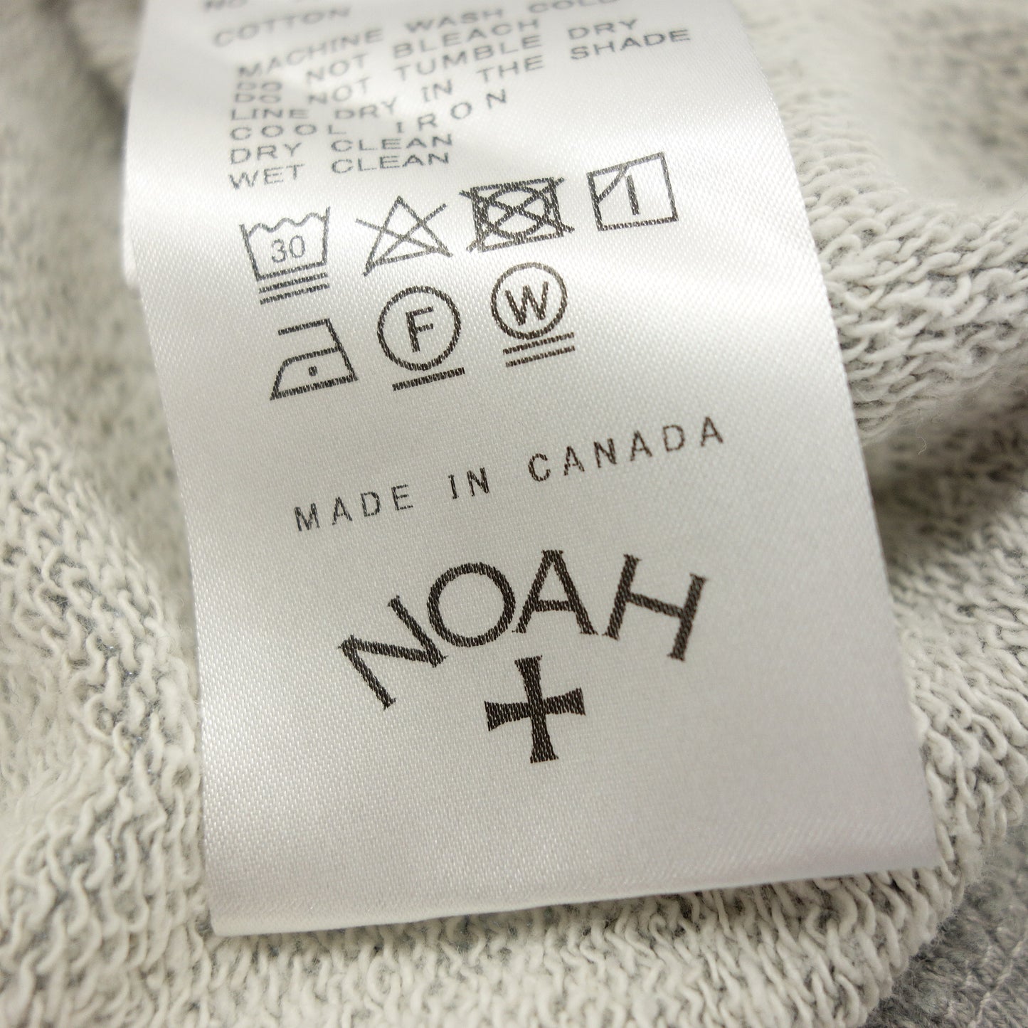 Good condition◆Noah Sweatshirt Cotton Men's Size M Gray 22-070-122-0017-1-0 NOAH [AFB6]