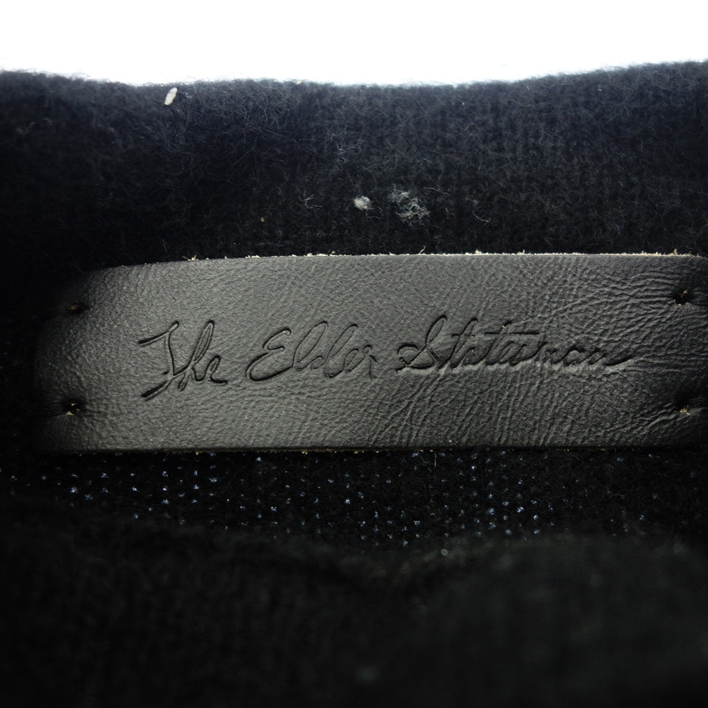 Good condition ◆ The Elder Statesman Knit Sweater Oversized Cashmere Women's Size S Black the Elder Statesman [AFB35] 