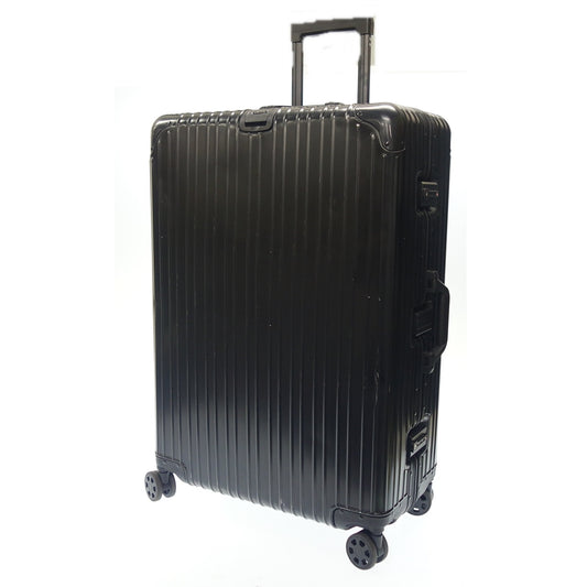 Good condition ◆Ladubin Suitcase Essential Modern Trunk Plus Black LDUVIN 