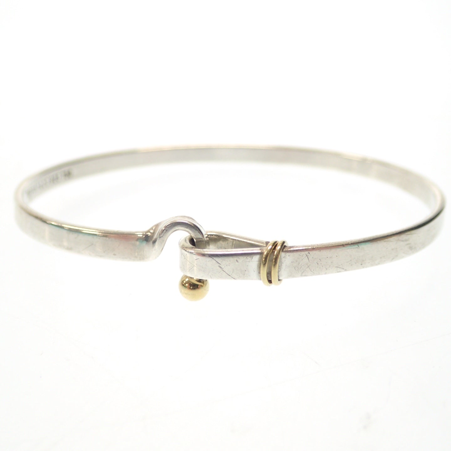 Used Tiffany bangle bracelet love knot 925×750 Silver Tiffany &amp; Co. [LA] 