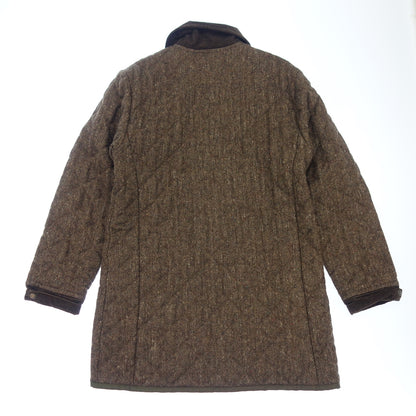 Good Condition◆United Arrows LAVENHAM Quilted Coat Wool Men's Brown Size 40 UNITED ARROWS LAVENHAM [AFA7] 