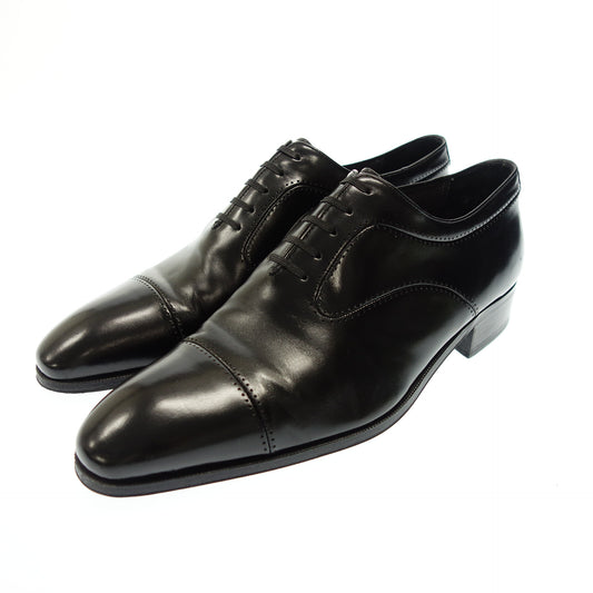 Artioli Leather Shoes Straight Tip Men's 6 Black ARTIOLI [AFC24] [Used] 