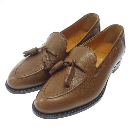 Like new◆Scotch grain tassel loafer grain leather men's 26.5EE brown SCOTCH GRAIN [AFC44] 