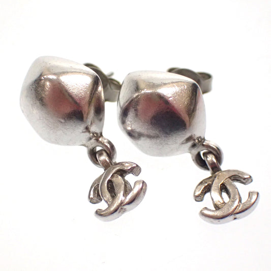 CHANEL earrings swing here mark 99A silver CHANEL [AFI11] [Used] 