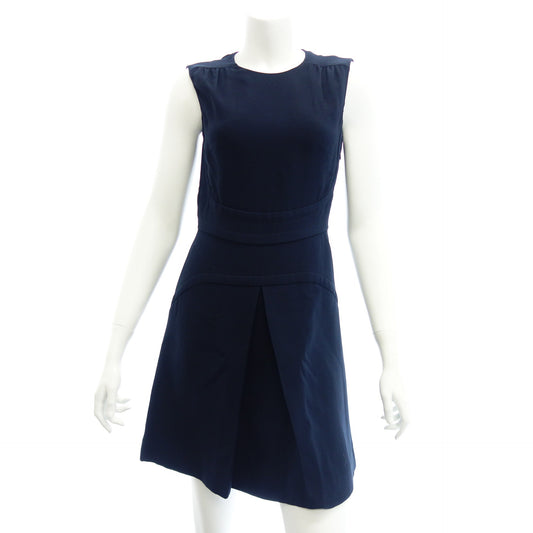 Used ◆ Miu Miu Sleeveless Dress Rayon Women's Navy Size 36 miu miu [AFB30] 