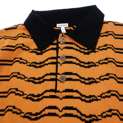 LOEWE Knit Sweater Tiger 17140822101 Men's Orange L LOEWE [AFB1] [Used] 