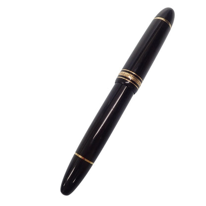 美品◆モンブラン 万年筆 マイスターシュテュック No.149 ペン先18K ドイツ製 ブラック MONTBLANC MEISTERSTUCK【AFI16】