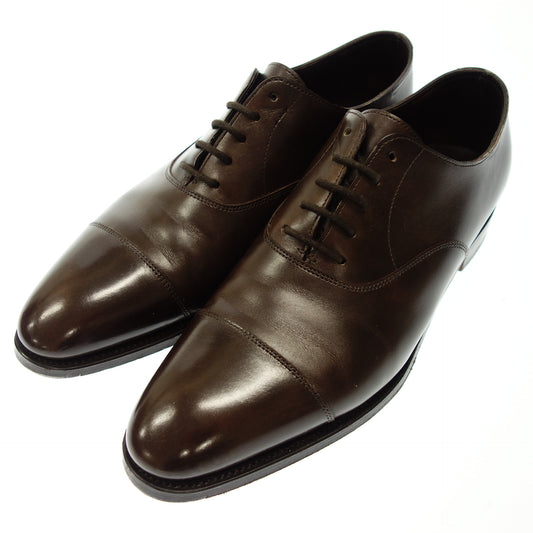 Good Condition◆John Lobb CITY Ⅱ City Cap Toe Leather Shoes Men's 7E Brown JOHN LOBB [LA] 