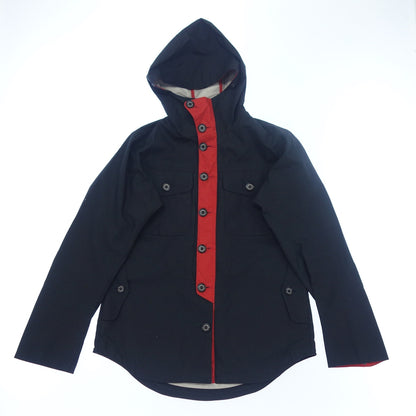 中古◆バブアー トキト オイルドコットン フーデッドジャケット ナイロン メンズ サイズM ブラック Barbour × TOKITO Colpel Hooded Jacket【AFA1】