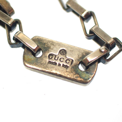 Used ◆ Gucci Necklace Venetian Chain SV925 Silver GUCCI [AFI9] 