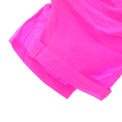 Good condition ◆ JIL SANDER Silk Dress Deformed Women's Pink 36 JIL SANDER [AFB50] 