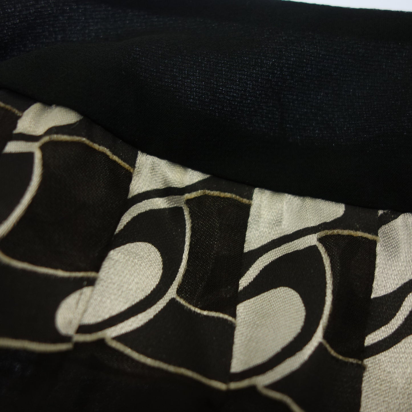 中古◆シャネル フリルスカート ココマーク ロゴ 01A レディース ブラック系 サイズ36 CHANEL【AFB35】