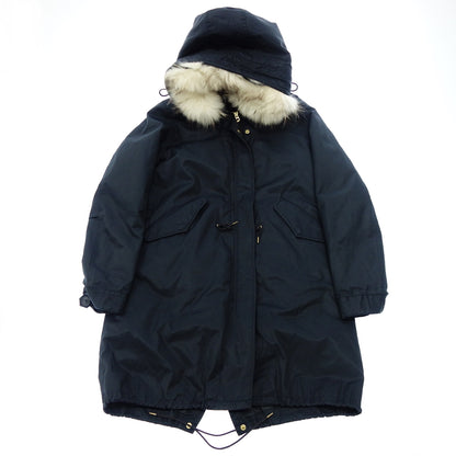 Used ◆ Vetements Mountain Jacket Mods Coat Hooded Women's 38 Navy VETEMENTS [AFA22] 