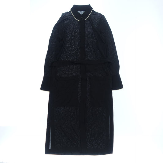 Like new◆Foxy Cardigan Long 39549 Women's Black FOXEY [AFB46] 