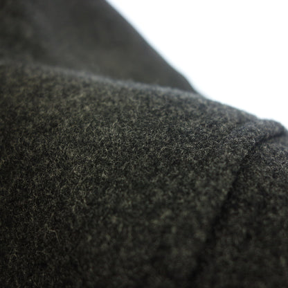 Good condition ◆ Burberry Black Label Duffle Coat Nova Check Lambswool Men's Gray Size L BURBERRY BLACK LABEL [AFA20] 