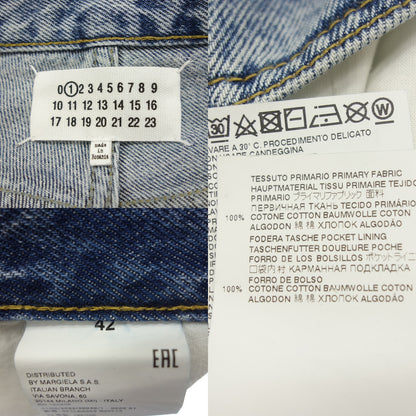 Maison Margiela 牛仔长裤 STRAIGHT JEANS CONTRAST POCKET S51LA0052 男士 浅蓝色 42 Maison Margiela [AFB3] [二手] 