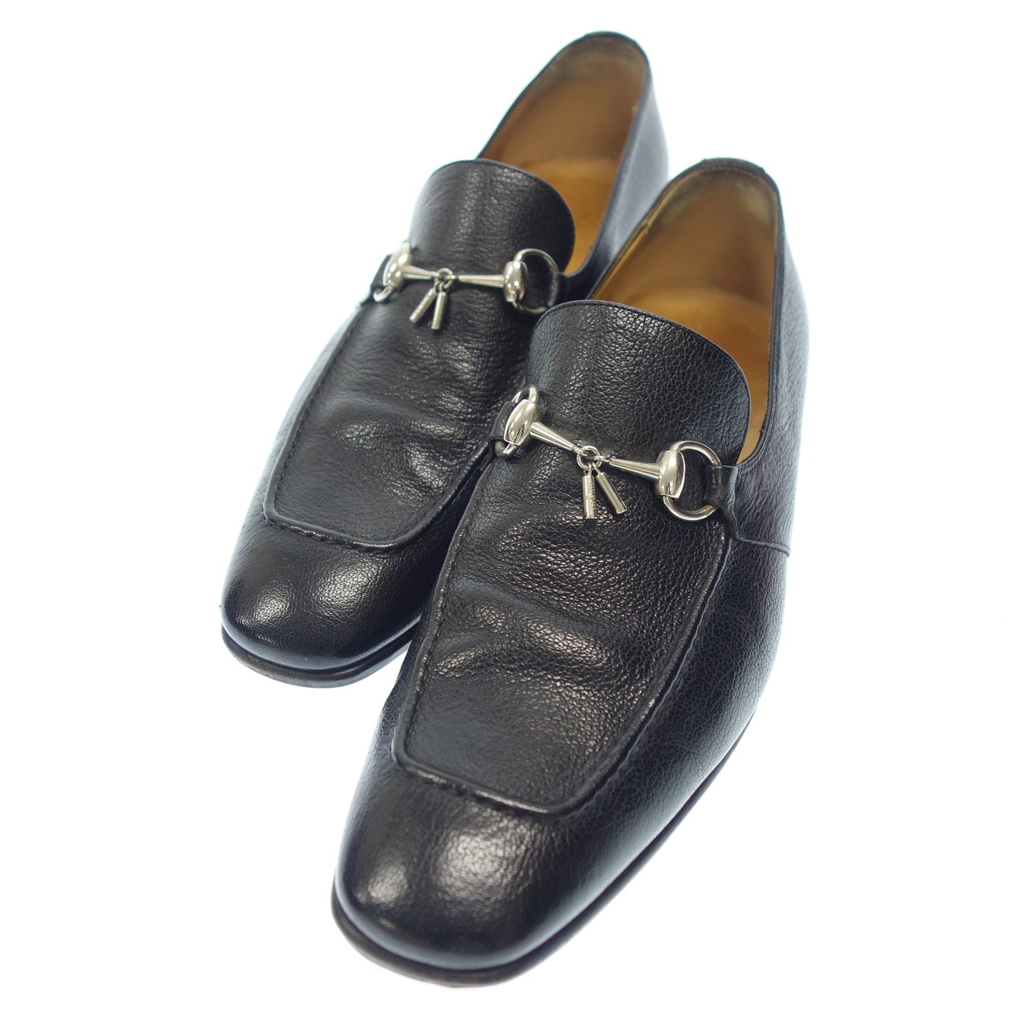 Used Gucci Leather Shoes Bit Loafers 181809 Men's Black 41 Gucci [LA] 