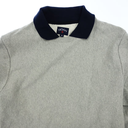 Good condition◆Noah Sweatshirt Cotton Men's Size M Gray 22-070-122-0017-1-0 NOAH [AFB6]