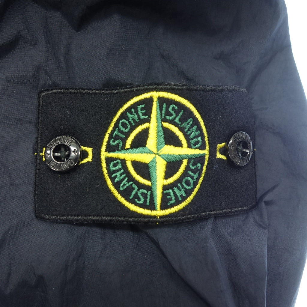 Like new◆Stone Island Blouson 4 Pocket Oversized Shirt Jacket Nylon Men's Size XL Black 751510523 STONE ISLAND [AFB2] 